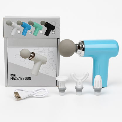 Rechargeable Mini Massage Gun for Home, Office & Gym – Compact & Powerful